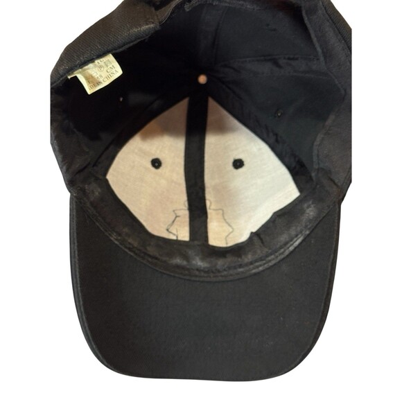 Kuwait Police Hat Black Adjustable Embroidered Crest Preowned Cotton Cap Unusual - Picture 4 of 12